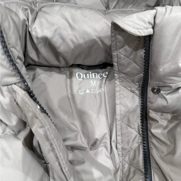 Quince Taupe Responsible Down Jacket - Picture 2 of 2